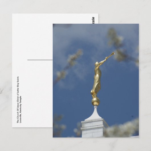Carte Postale Temple LDS (Devant / Derrière)