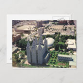 Carte Postale Temple LDS de Salt Lake (Devant / Derrière)
