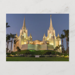 Carte postale: Temple LDS de San Diego Image du so