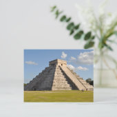 Carte Postale Temple maya de Chichen Itza au Mexique (Debout devant)
