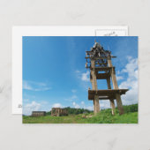 Carte Postale Temple noyant. (Devant / Derrière)