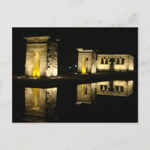 Carte Postale Temple of Debod, Madrid, Spain