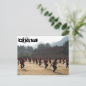 Carte Postale Temple Shaolin (Debout devant)