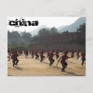 Carte Postale Temple Shaolin