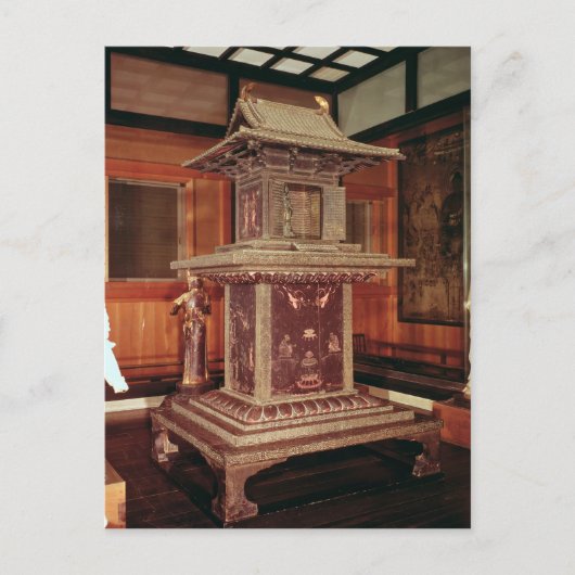 Carte Postale Temple Tamamushi du Temple Horyu Ji (Devant)