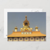 Carte Postale Temple thaïlandais Lumbini Népal (Devant / Derrière)