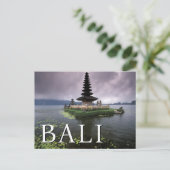Carte Postale Temple Ulun Danu | Bali, Indonésie (Debout devant)