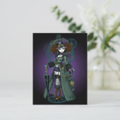 Carte postale Temple Victorian Steampunk Vampire A (Debout devant)