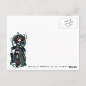 Carte postale Temple Victorian Steampunk Vampire A (Dos)