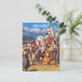 Carte Postale Templer contre Sarazènes (Debout devant)