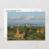 Carte Postale Temples (Devant / Derrière)
