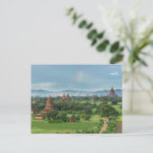 Carte Postale Temples à Bagan, Myanmar (Debout devant)