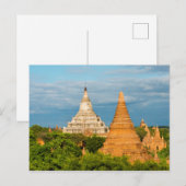 Carte Postale Temples et pagodes antiques | Bagan (Devant / Derrière)