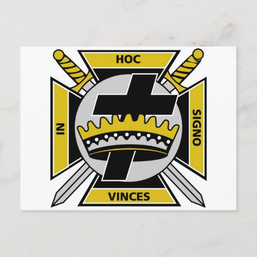 Carte Postale Templier des Chevaliers (Devant)