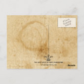 Carte postale Temps (Dos)