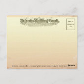 Carte Postale temps après (Dos)