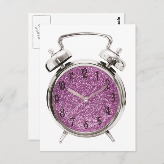 Carte Postale temps d'achat (Devant / Derrière)