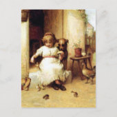 Carte Postale "Temps d'alimentation" (Devant)