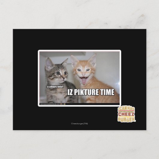 Carte Postale Temps de pikture (Devant)