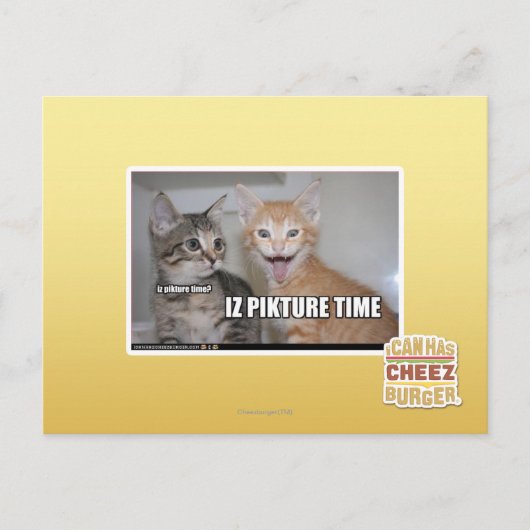 Carte Postale Temps de pikture (Devant)