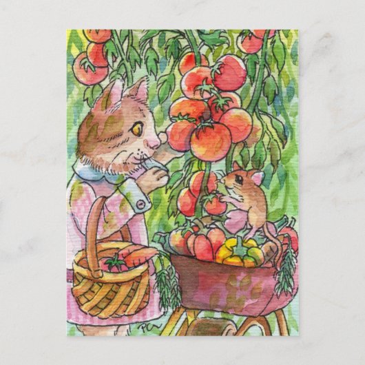 Carte Postale Temps de récolte (Devant)