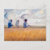 Carte Postale Temps de récolte | Anna Ancher | (Devant)