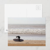 Carte Postale Temps de surf (Devant / Derrière)
