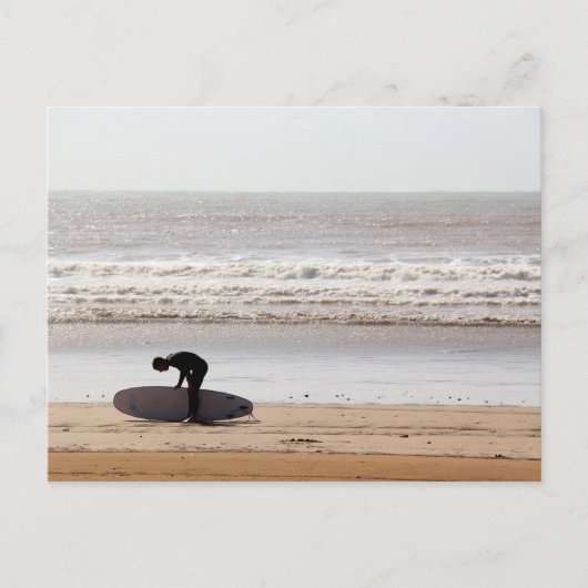 Carte Postale Temps de surf (Devant)