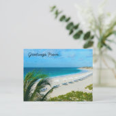 Carte Postale Temps de vacances (Debout devant)