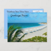 Carte Postale Temps de vacances (Devant / Derrière)