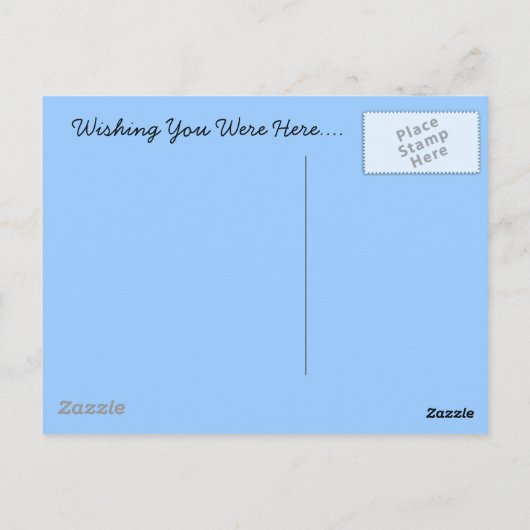 Carte Postale Temps de vacances (Dos)