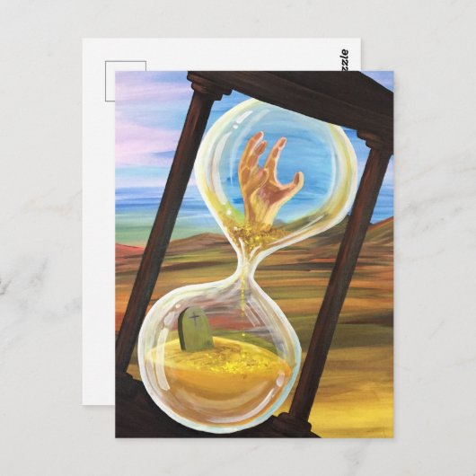 Carte Postale Temps écoulé (Devant / Derrière)