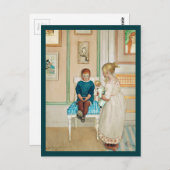 Carte Postale Temps écoulé dans le coin (Devant / Derrière)