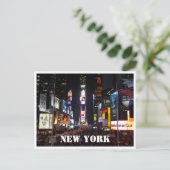 Carte Postale temps lumières carré (Debout devant)