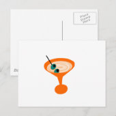 Carte Postale Temps Martini rétro (Devant / Derrière)