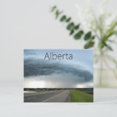 Carte Postale Temps orageux en Alberta Canada (Debout devant)
