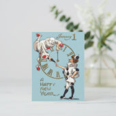 Carte Postale Temps pour le pain grillé (Debout devant)