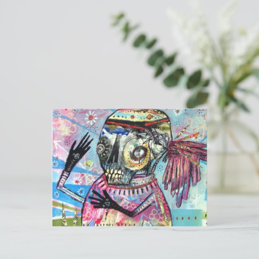 Carte Postale Temps présent (Debout devant)