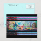 Carte Postale TEMPTATION Chevalier foncé et le trésor du diable, (Devant / Derrière)