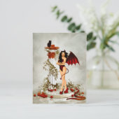 Carte Postale Temptress foncé (Debout devant)