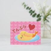 Carte Postale Tempura Love (Debout devant)