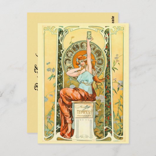 Carte Postale Tempus (Devant / Derrière)