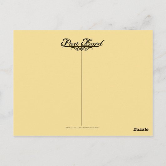 Carte Postale Tempus (Dos)