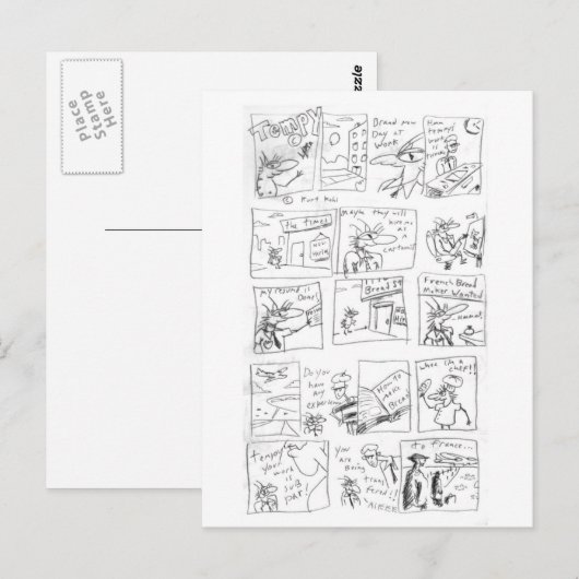 Carte postale Tempy French Pread (Devant / Derrière)