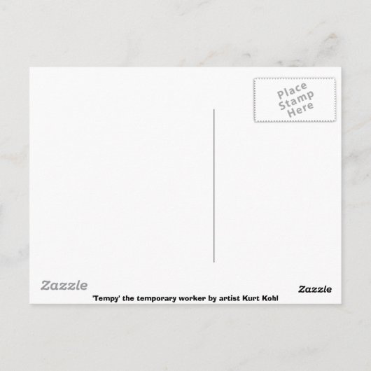 Carte postale Tempy French Pread (Dos)