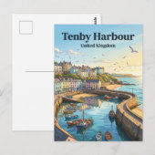 Carte Postale Tenby Royaume-Uni (Devant / Derrière)