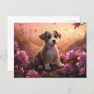 Carte postale Tender Canine Heart