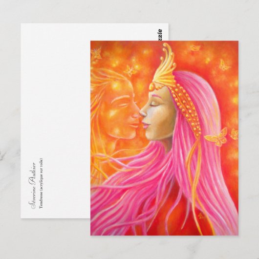 Carte Postale Tendresse (Devant / Derrière)