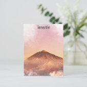 Carte Postale Tenerife Teide Les îles Canaries (Debout devant)