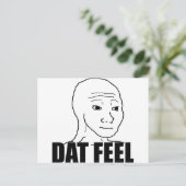 Carte Postale Teneur de la table (Debout devant)